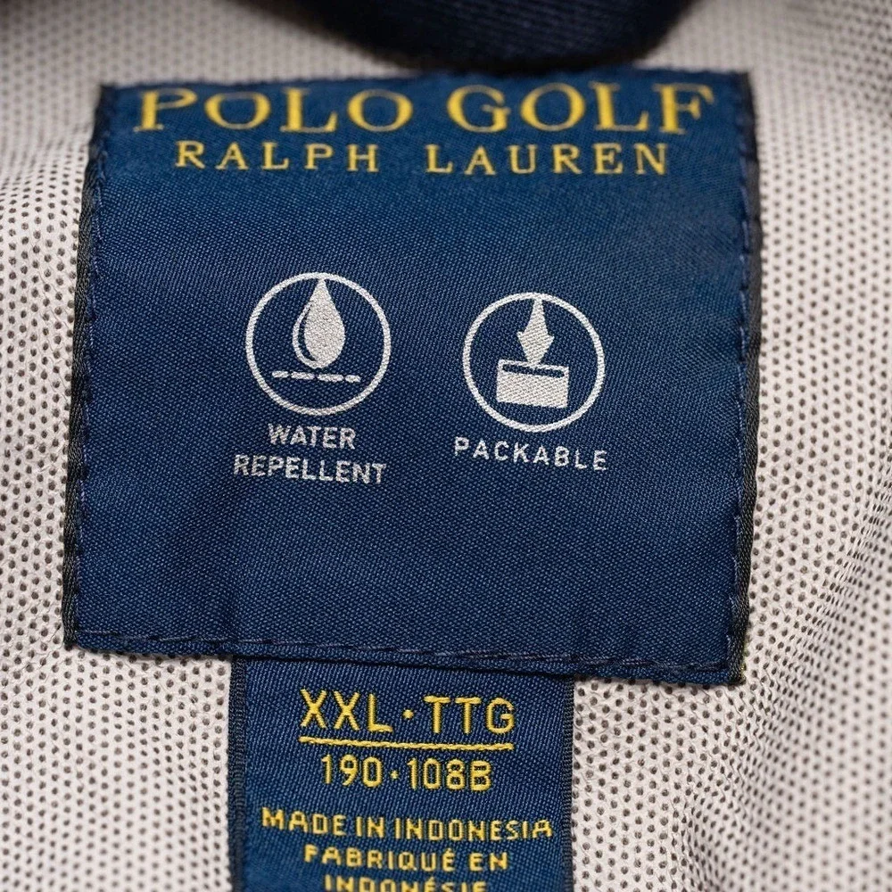 Polo Ralph Lauren US Open 2020 Winged Foot Windbreaker, Navy, Full Zip, Mens XXL